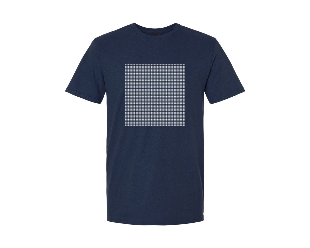 brand:Generic|color:Navy|Pattern Rhinestone Design 2 Graphic T-Shirt