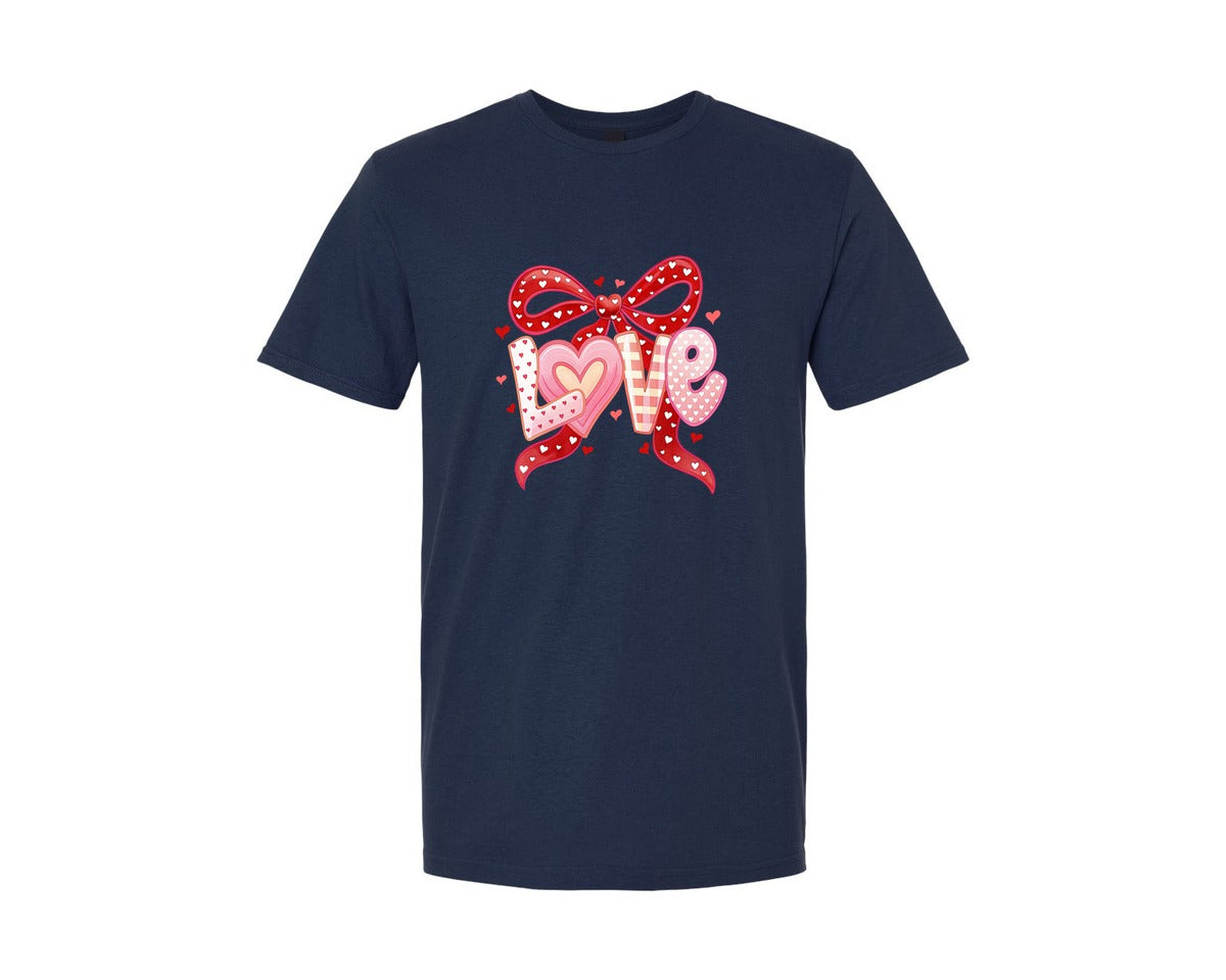 brand:Generic|color:Navy|Valentines Day Love Valentine 7 Graphic T-Shirt