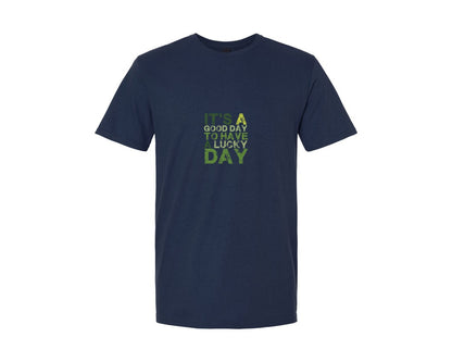 brand:Generic|color:Navy|Its A Good Day To Have A Lucky Day 29 Graphic T-Shirt