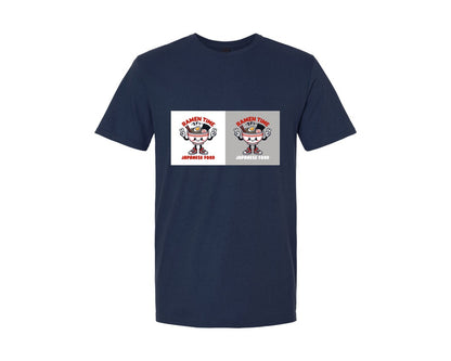 brand:Generic|color:Navy|Ramen Time Kawaii Bowl Graphic T-Shirt