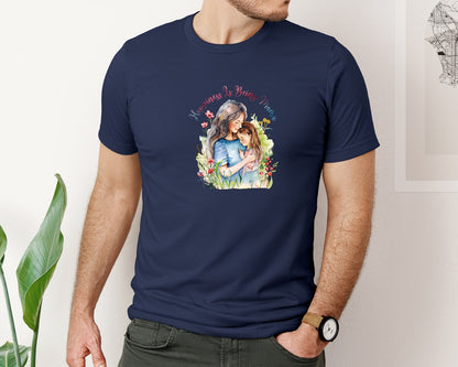 brand:Bella Canvas|color:Navy|Mothers Day 6 Graphic T-Shirt