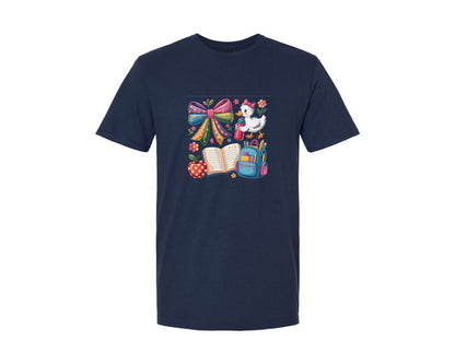 brand:Generic|color:Navy|Back To School School 3 Graphic T-Shirt