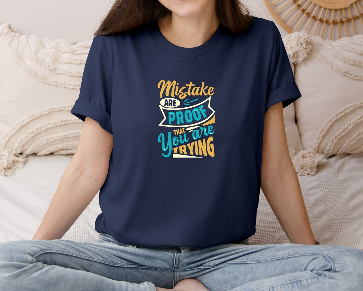 brand:Bella Canvas|color:Navy|Motivational Tshirt Design 3 Graphic T-Shirt