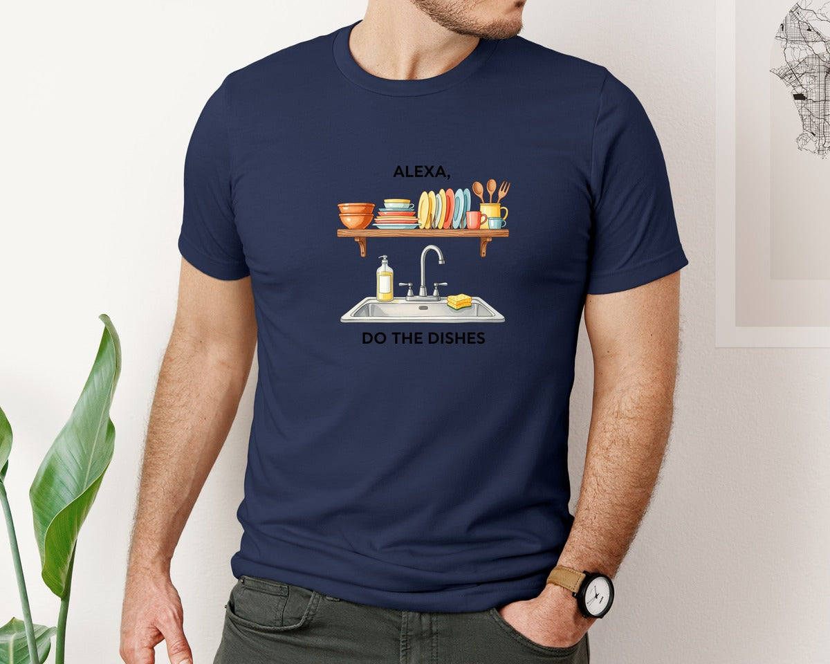 brand:Bella Canvas|color:Navy|Funny Kitchen Towel 44 Graphic T-Shirt