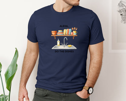 brand:Bella Canvas|color:Navy|Funny Kitchen Towel 44 Graphic T-Shirt