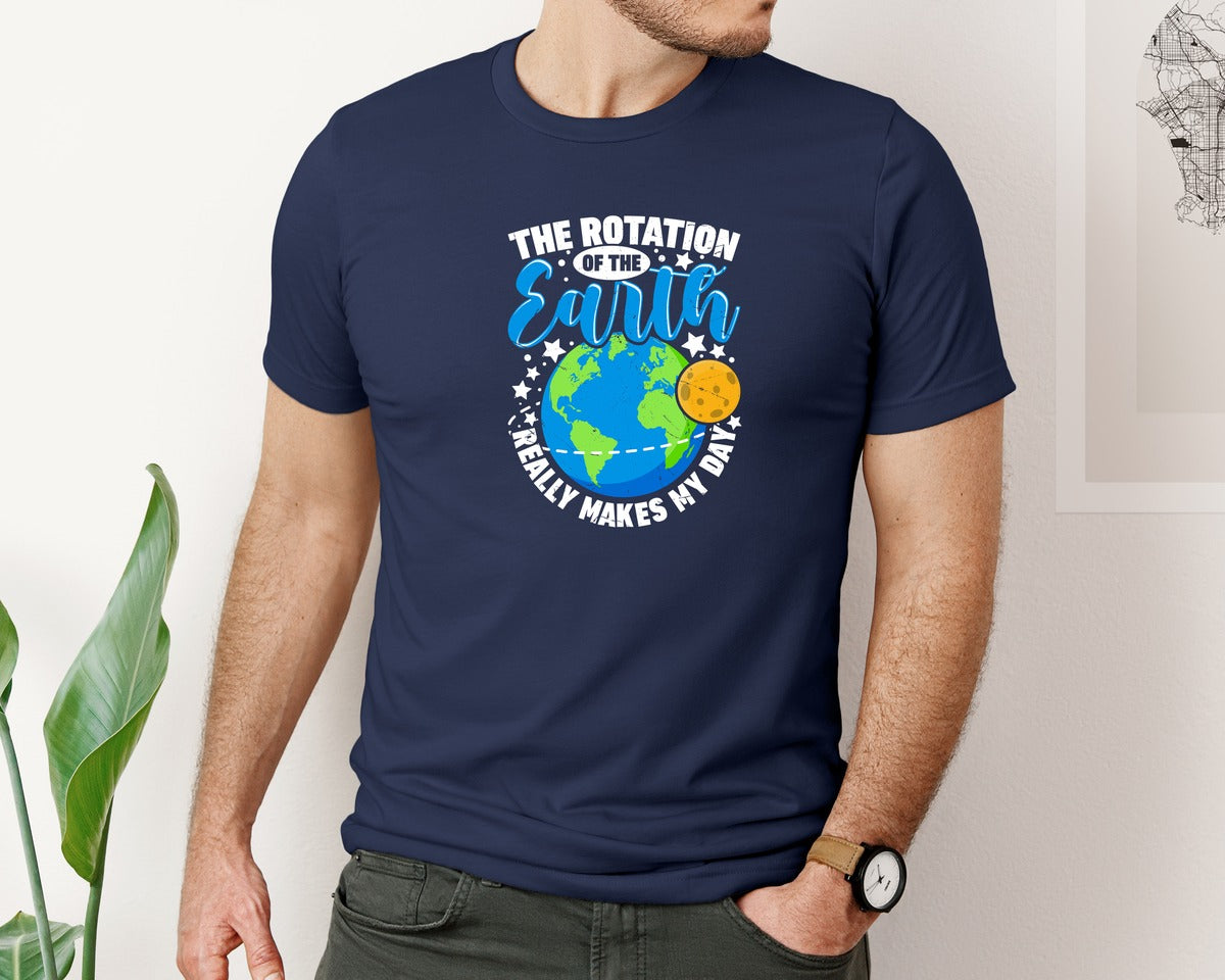 brand:Bella Canvas|color:Navy|Funny Earth Day T Shirt 4 Graphic T-Shirt