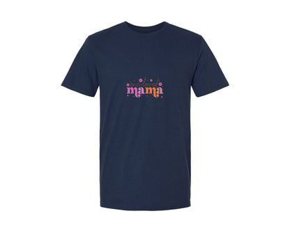 brand:Generic|color:Navy|One Loved Mama Svgpng 2 Graphic T-Shirt
