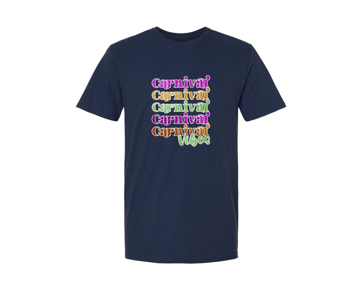 brand:Generic|color:Navy|Mardi Gras T Shirt Design 12 Graphic T-Shirt