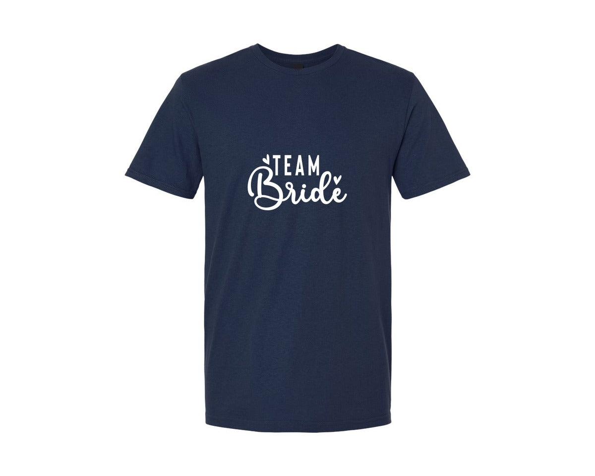 brand:Generic|color:Navy|Team Bride Bride 2 Graphic T-Shirt