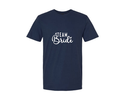 brand:Generic|color:Navy|Team Bride Bride 2 Graphic T-Shirt