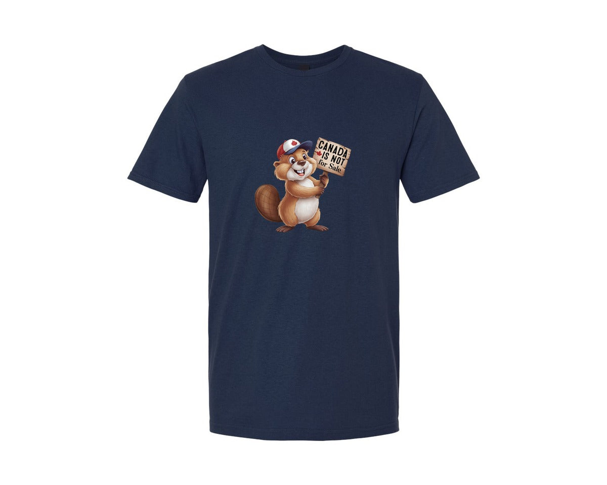 brand:Generic|color:Navy|Canada Is Not For Sale Maple Leaf 2 Graphic T-Shirt