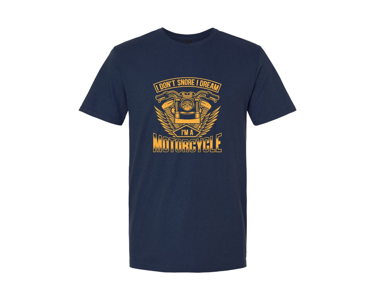 brand:Generic|color:Navy|Custom Motorcycle T Shirt Design 17 Graphic T-Shirt