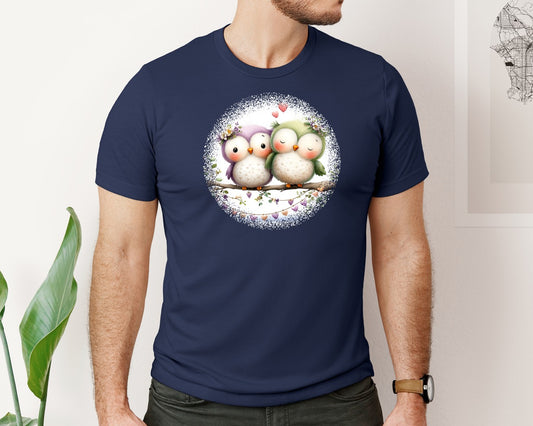 Couple Animals Round Tshirt 24 Graphic T-Shirt