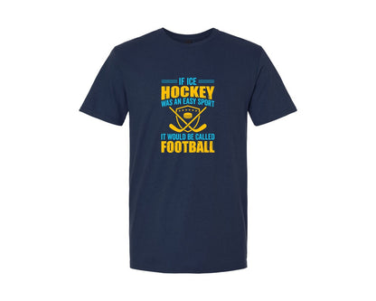 brand:Generic|color:Navy|Ice Hockey T Shirt Design Vector Graphic T-Shirt