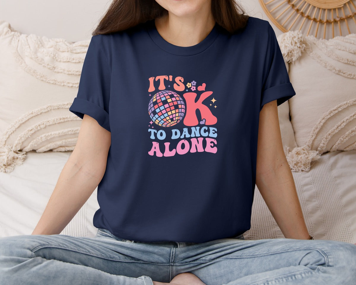 brand:Bella Canvas|color:Navy|Retro Self Love Valentine Graphic T-Shirt