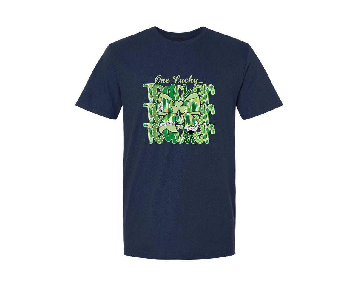 brand:Generic|color:Navy|St Patricks Day 21 Graphic T-Shirt