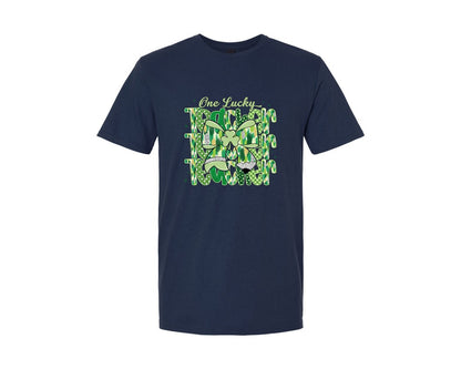 brand:Generic|color:Navy|St Patricks Day 21 Graphic T-Shirt