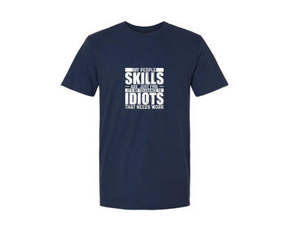 brand:Generic|color:Navy|Funny T Shirt Design Sarcasm T Shirt 3 Graphic T-Shirt