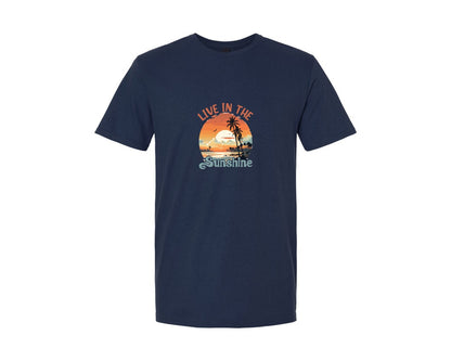 brand:Generic|color:Navy|Summer Beach Vector Typography T Shirt 5 Graphic T-Shirt