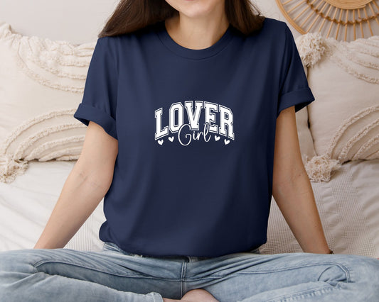 Valentine Lover Girl Graphic T-Shirt