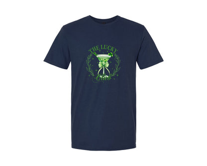 brand:Generic|color:Navy|The Lucky Club Martini Graphic T-Shirt