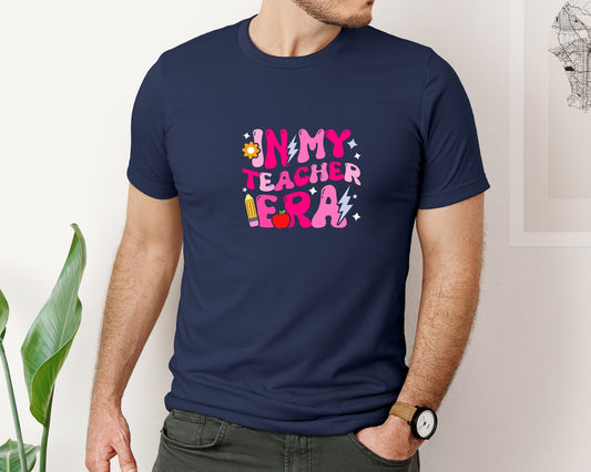 In My Teacher Era 100 Days Of School Graphic T-Shirt