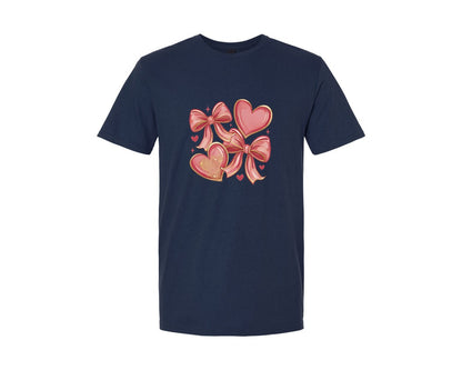 brand:Generic|color:Navy|Xoxo Valentines Xoxo Graphic T-Shirt