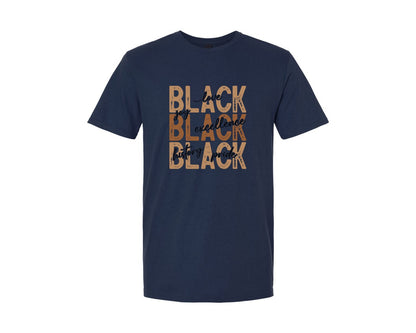 brand:Generic|color:Navy|Black History Love Joy History Graphic T-Shirt