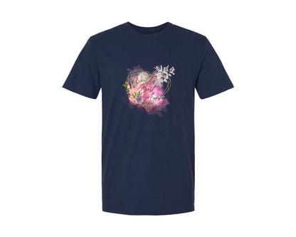 brand:Generic|color:Navy|Worlds Best Auntie Heart Graphic T-Shirt