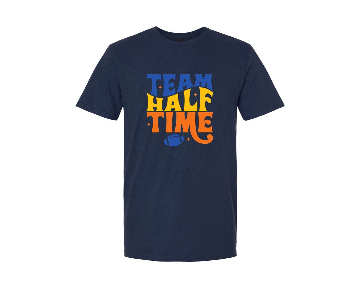 brand:Generic|color:Navy|Super Bowl Graphic T-Shirt