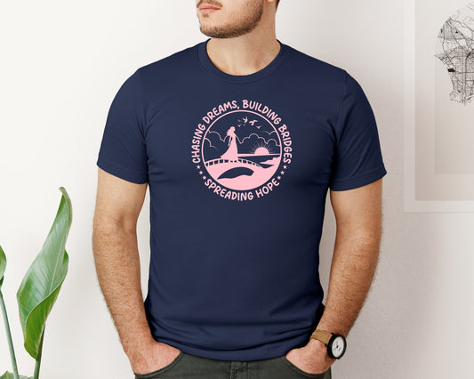 Chasing Dreams Building Bridges T Shirt Graphic T-Shirt
