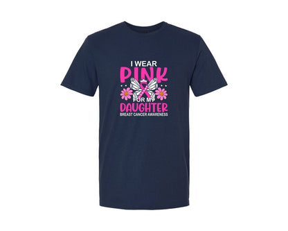 brand:Generic|color:Navy|Breast Cancer Awareness 117 Graphic T-Shirt