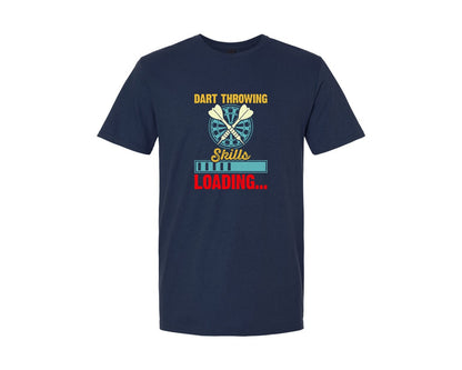 brand:Generic|color:Navy|Vintage Dart Throwing T Shirt Design 12 Graphic T-Shirt