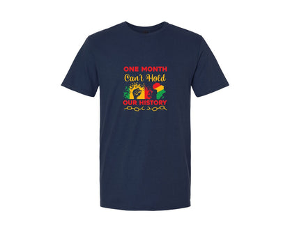 brand:Generic|color:Navy|Black History Month Design 42 Graphic T-Shirt