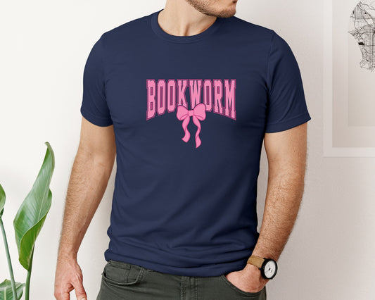 Preppy Bookish Book Coquette Bookworm Graphic T-Shirt