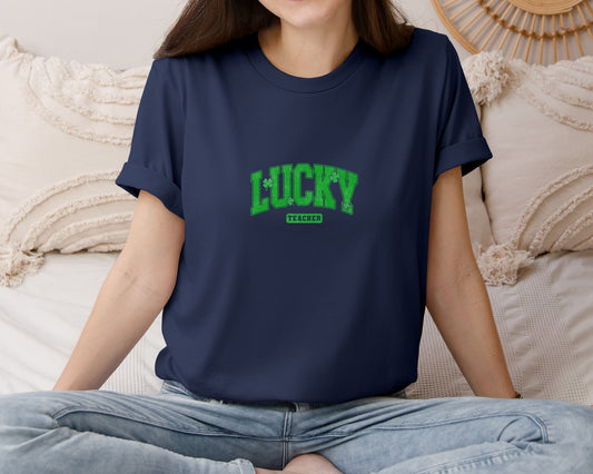St Patricks Day Varsity Graphic T-Shirt