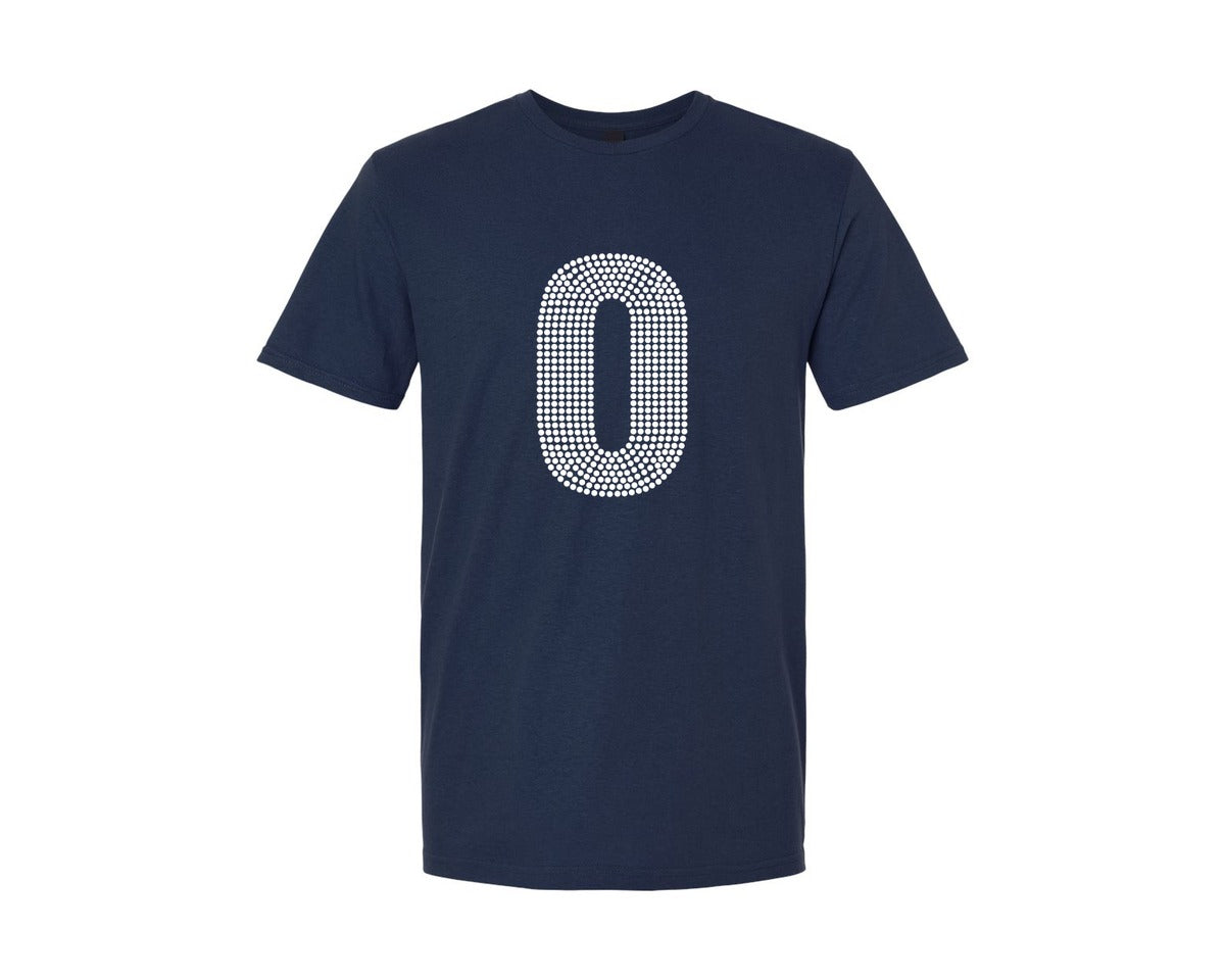 brand:Generic|color:Navy|Letters Rhinestone Templates Design 14 Graphic T-Shirt