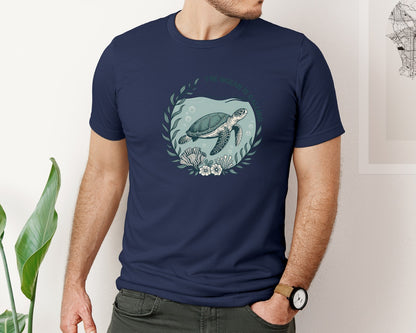 brand:Bella Canvas|color:Navy|Summer Vibes Beach Ocean Graphic T-Shirt