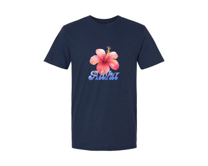 brand:Generic|color:Navy|Vintage Coastal Graphic T-Shirt