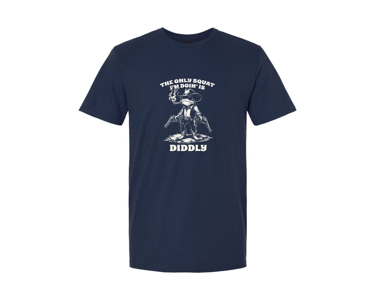 brand:Generic|color:Navy|Funny Cowboy Frog Meme Shirt Graphic T-Shirt