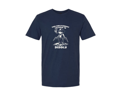 brand:Generic|color:Navy|Funny Cowboy Frog Meme Shirt Graphic T-Shirt