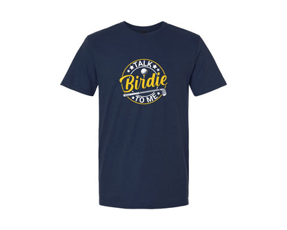 brand:Generic|color:Navy|Talk Birdie To Me Golf T Shirt Graphic T-Shirt