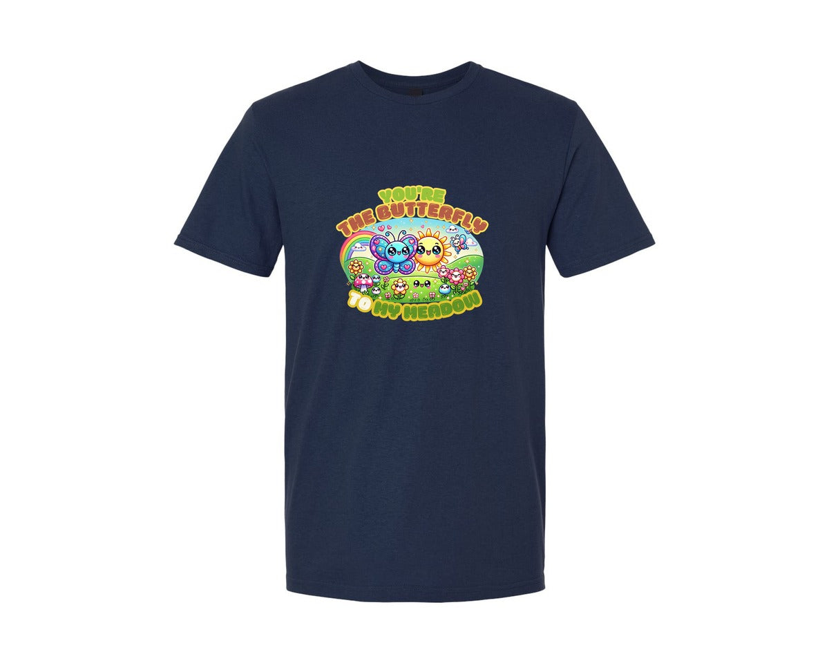brand:Generic|color:Navy|Animal Pun Funny Valentine Graphic T-Shirt
