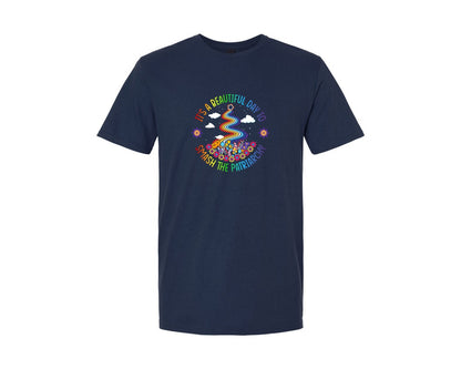 brand:Generic|color:Navy|Beautiful Day To Smash The Patriarchy 7 Graphic T-Shirt