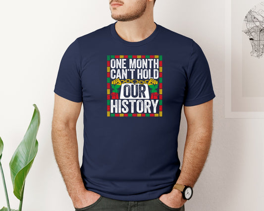 No Month Black History Month T Shirt Graphic T-Shirt