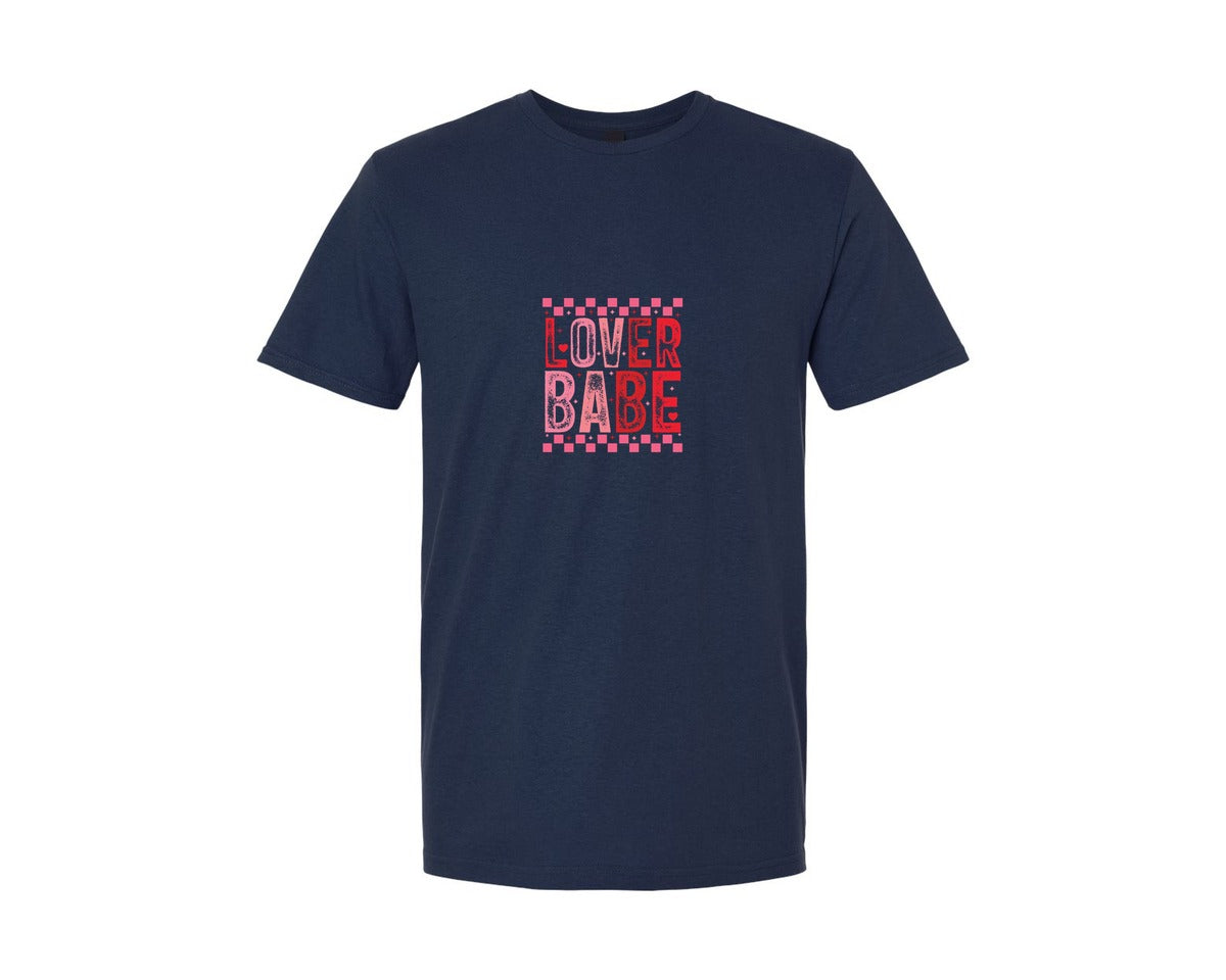brand:Generic|color:Navy|Love Babe Pnghappy Valentines Day Graphic T-Shirt