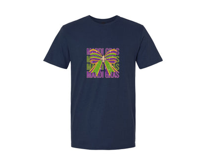 brand:Generic|color:Navy|Mardi Gras 10 Graphic T-Shirt