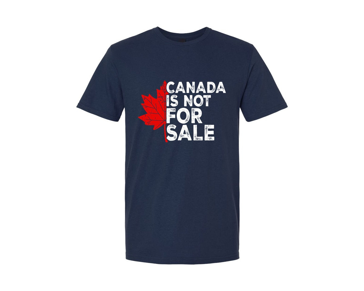 brand:Generic|color:Navy|Canada Not For Sale Svgnot For Sale Graphic T-Shirt