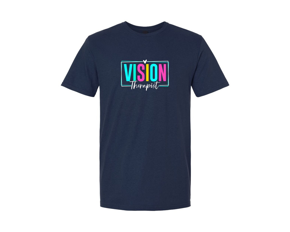 brand:Generic|color:Navy|Vision Therapist Therapy Career T Shirt Graphic T-Shirt