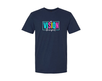 brand:Generic|color:Navy|Vision Therapist Therapy Career T Shirt Graphic T-Shirt
